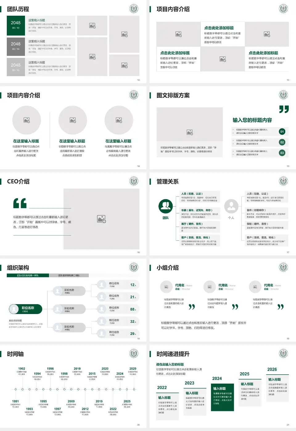 武警河南总队医院医院管理报告PPT模板16:9格式幻灯片预览图3