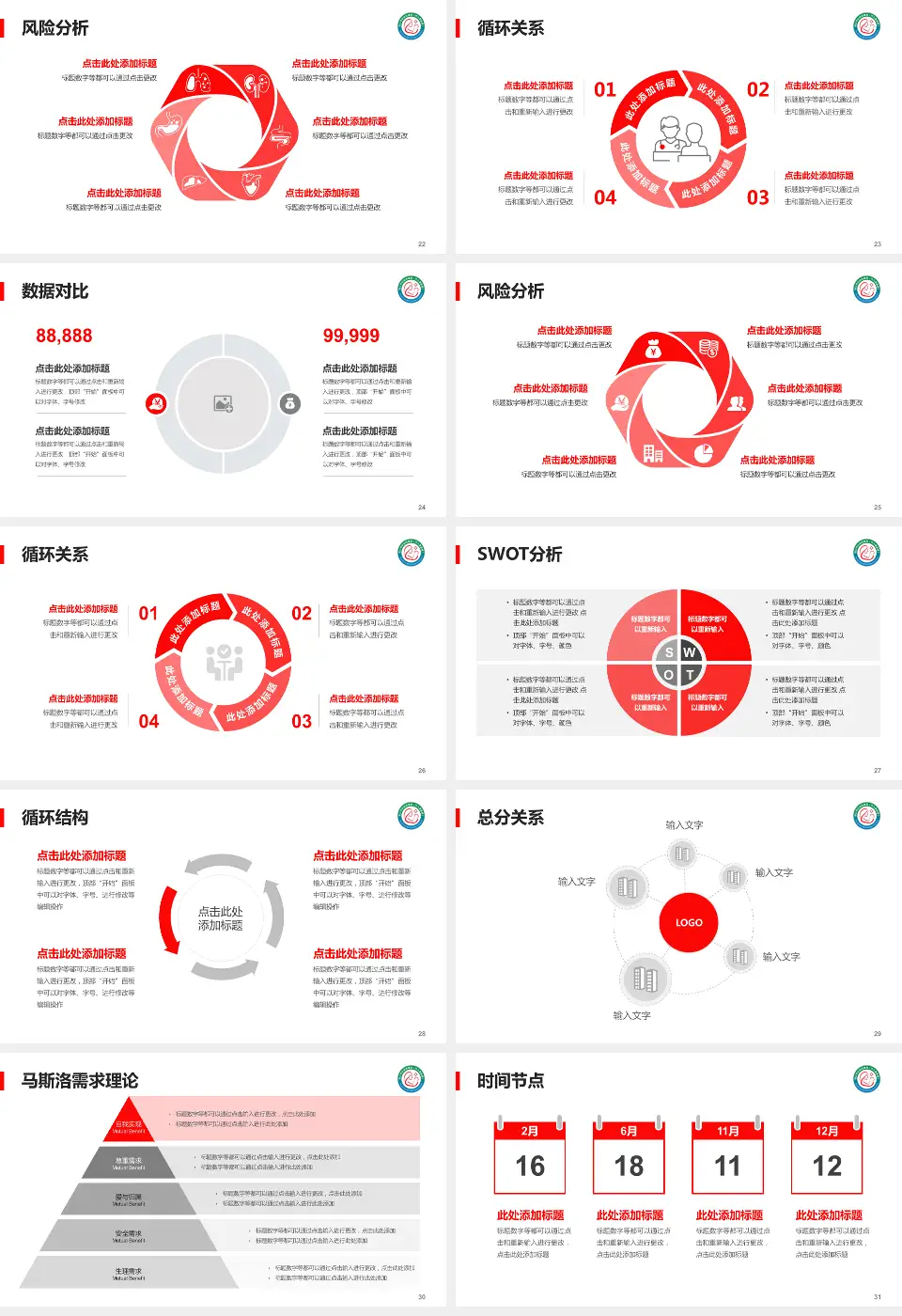 周口市妇幼保健院科研成果展示PPT模板16:9格式幻灯片预览图4