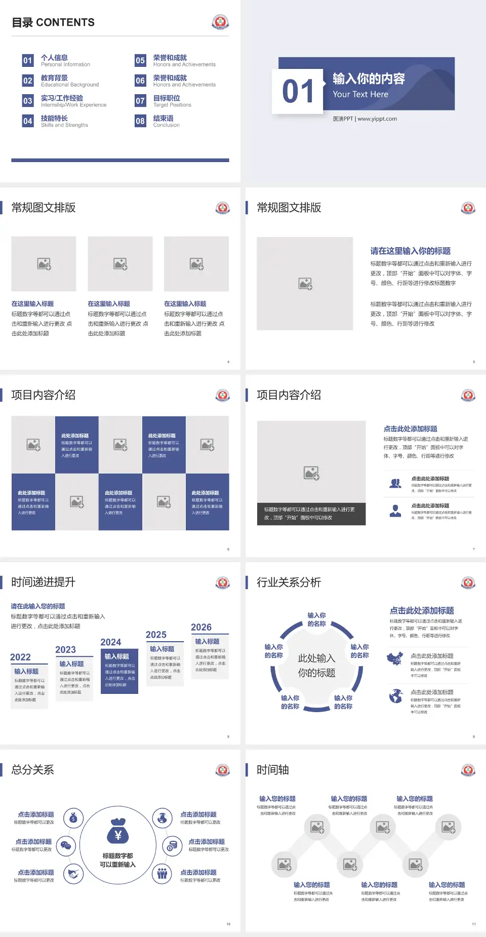 开封市人民医院财务与预算报告PPT模板4:3格式幻灯片预览图2