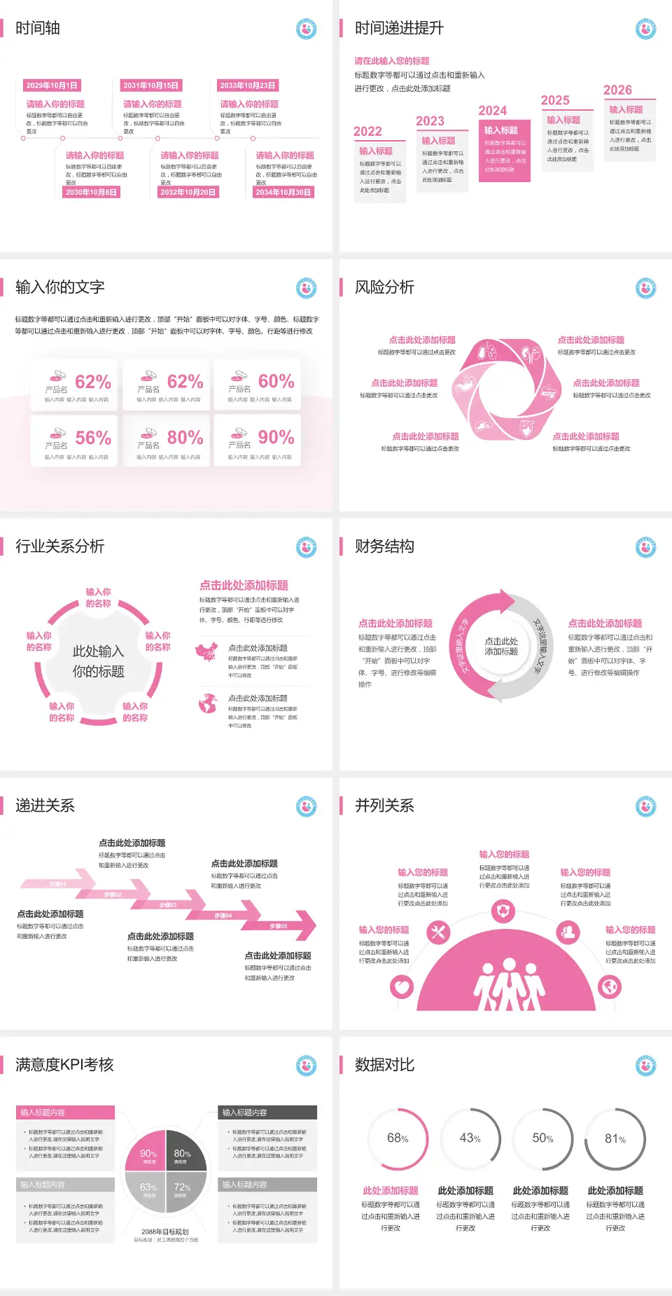 平顶山市妇幼保健院病例分享与讨论PPT模板4:3格式幻灯片预览图3