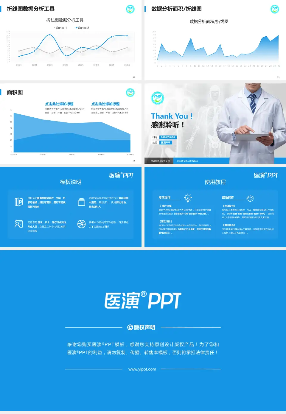 南阳医专第二附属医院患者教育与指导PPT模板16:9格式幻灯片预览图7