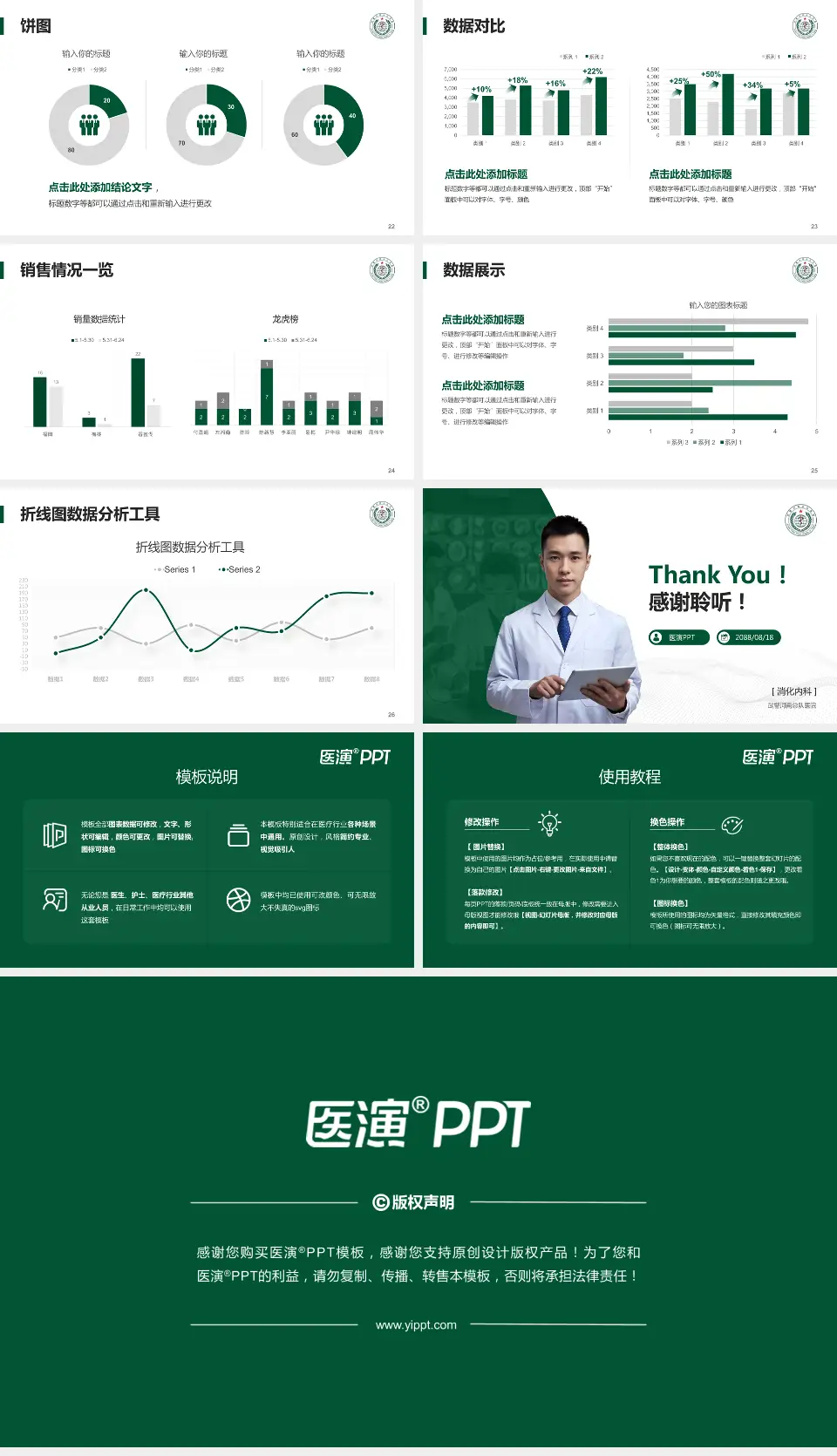 武警河南总队医院病例分享与讨论PPT模板16:9格式幻灯片预览图4