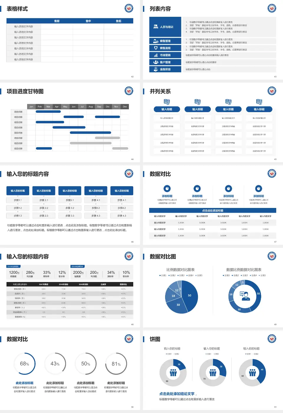 河南省职工医院医疗行业比赛专用PPT模板16:9格式幻灯片预览图6