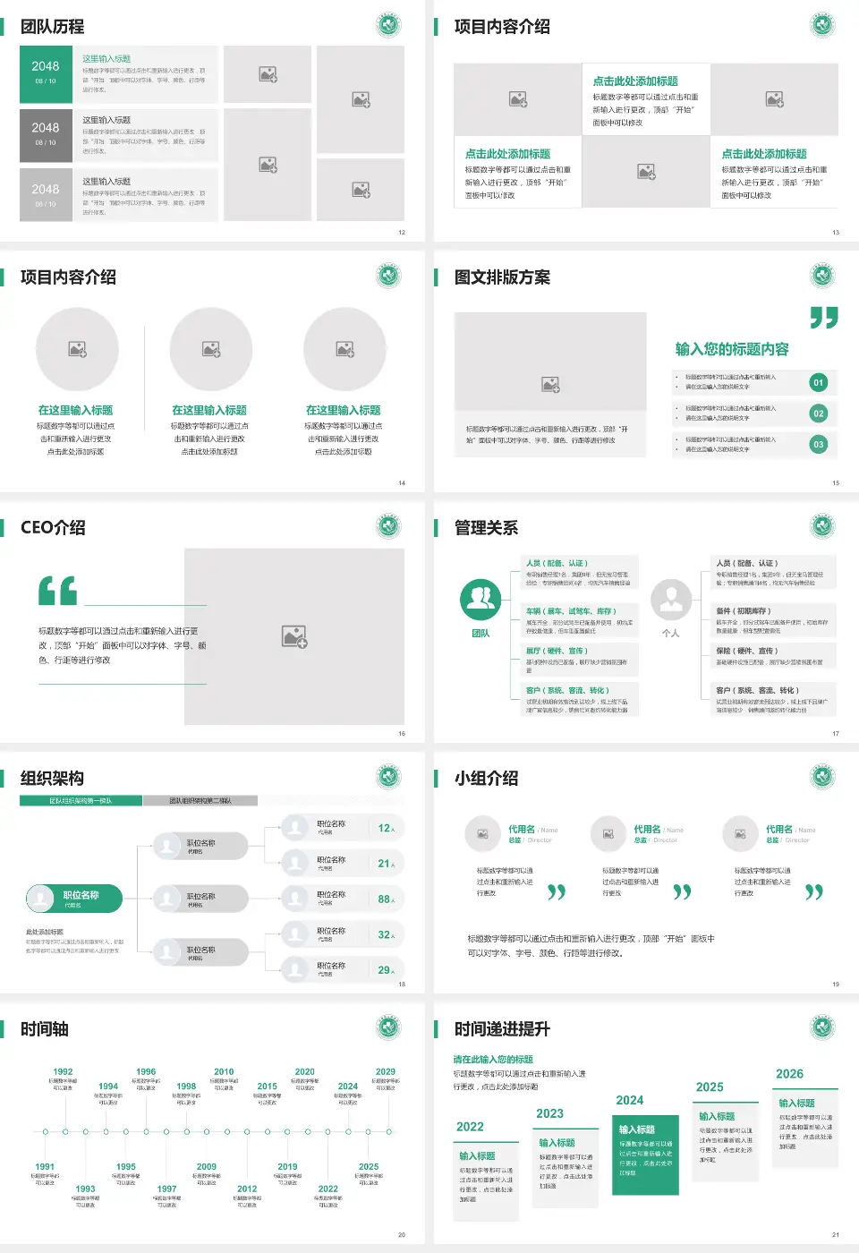 太康县人民医院医院管理报告PPT模板16:9格式幻灯片预览图3