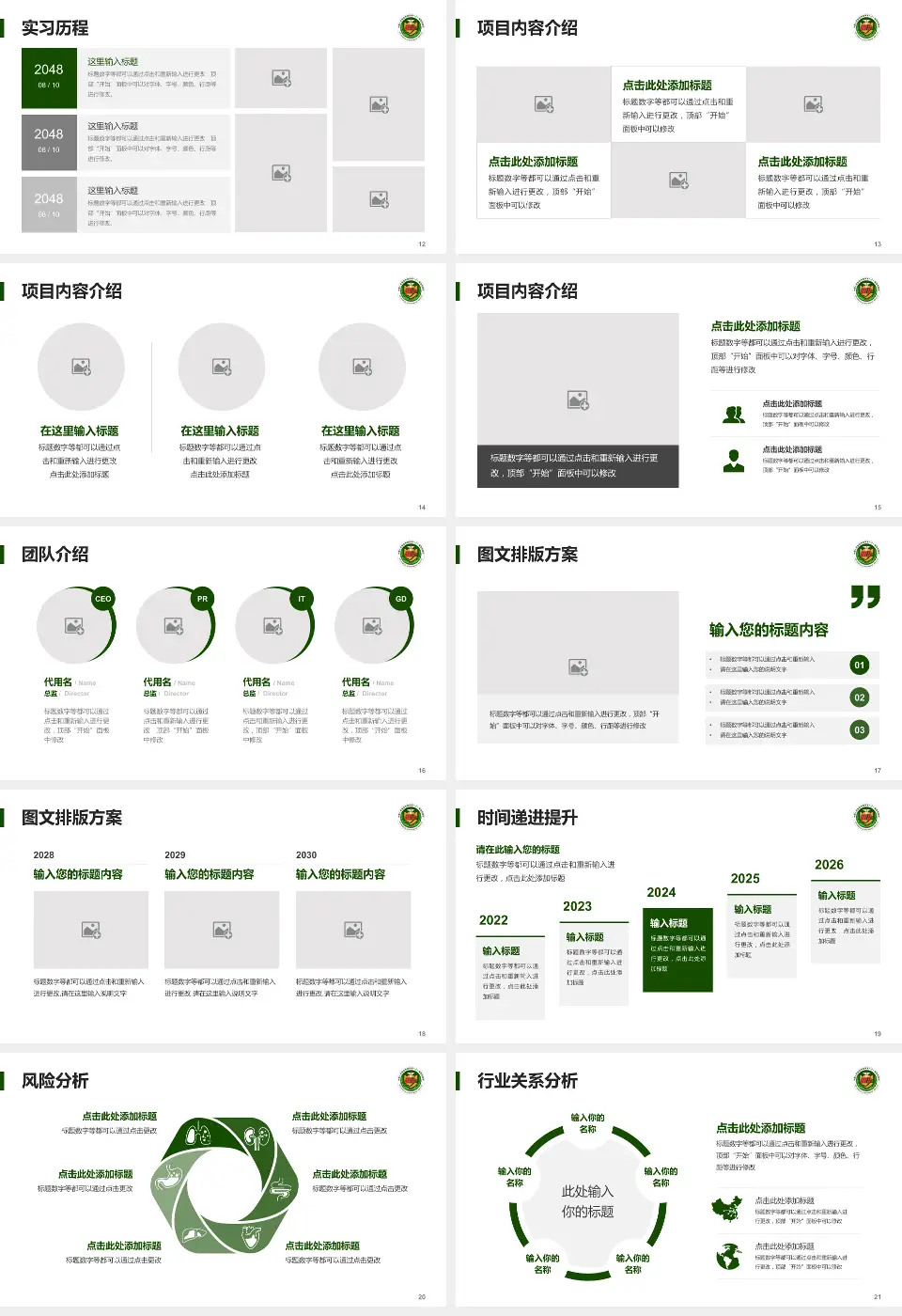 陆军第八十一集团军医院个人求职应聘简历PPT模板16:9格式幻灯片预览图3