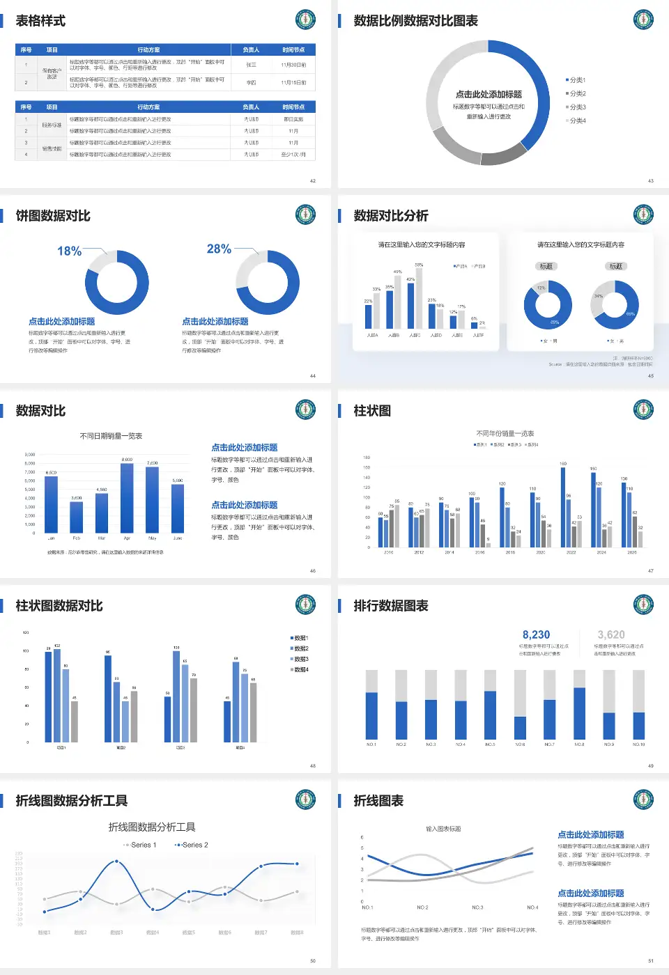 南阳市第一人民医院医院简介/日常通用PPT模板16:9格式幻灯片预览图6
