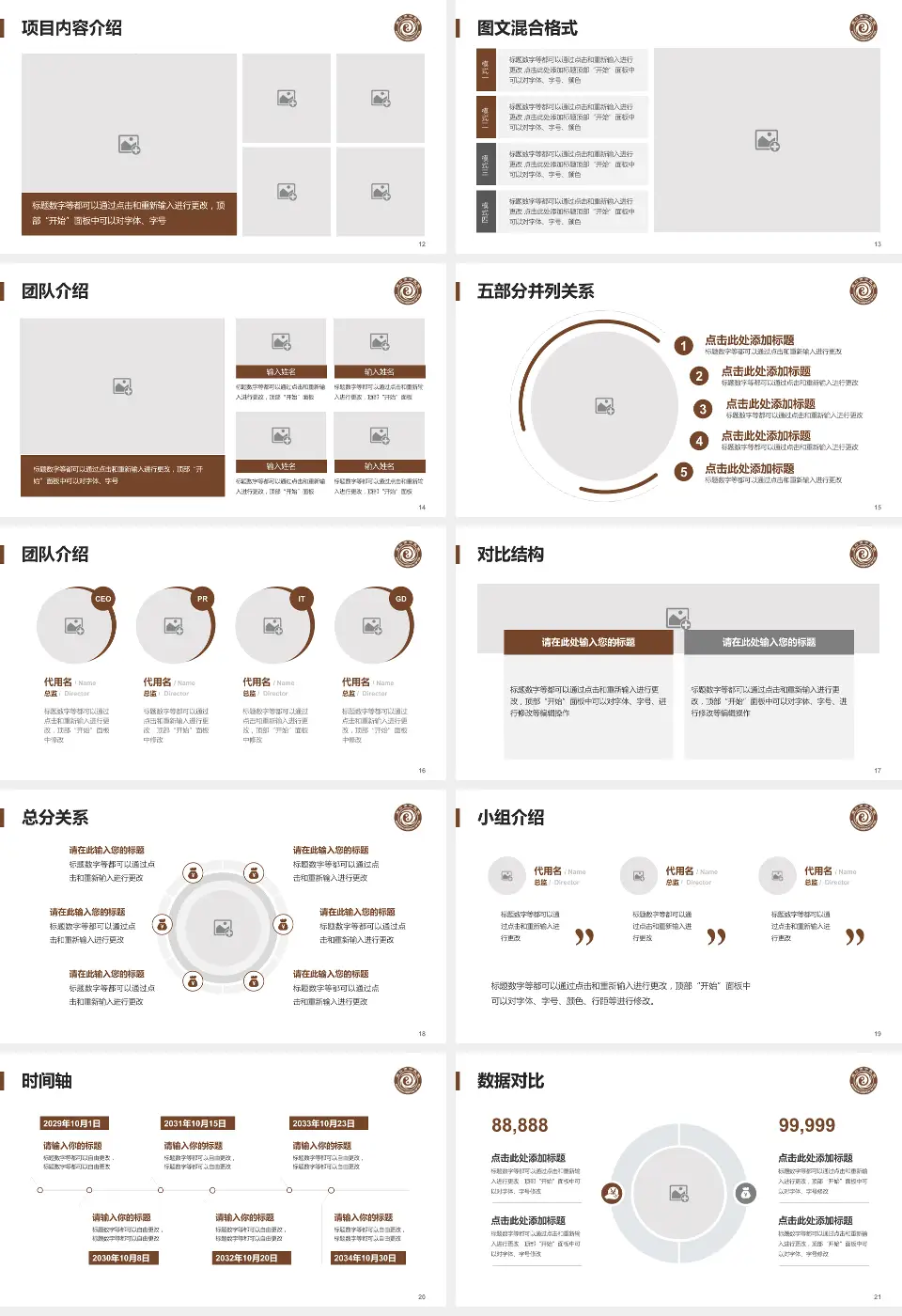 周口市中医院医疗知识普及PPT模板16:9格式幻灯片预览图3