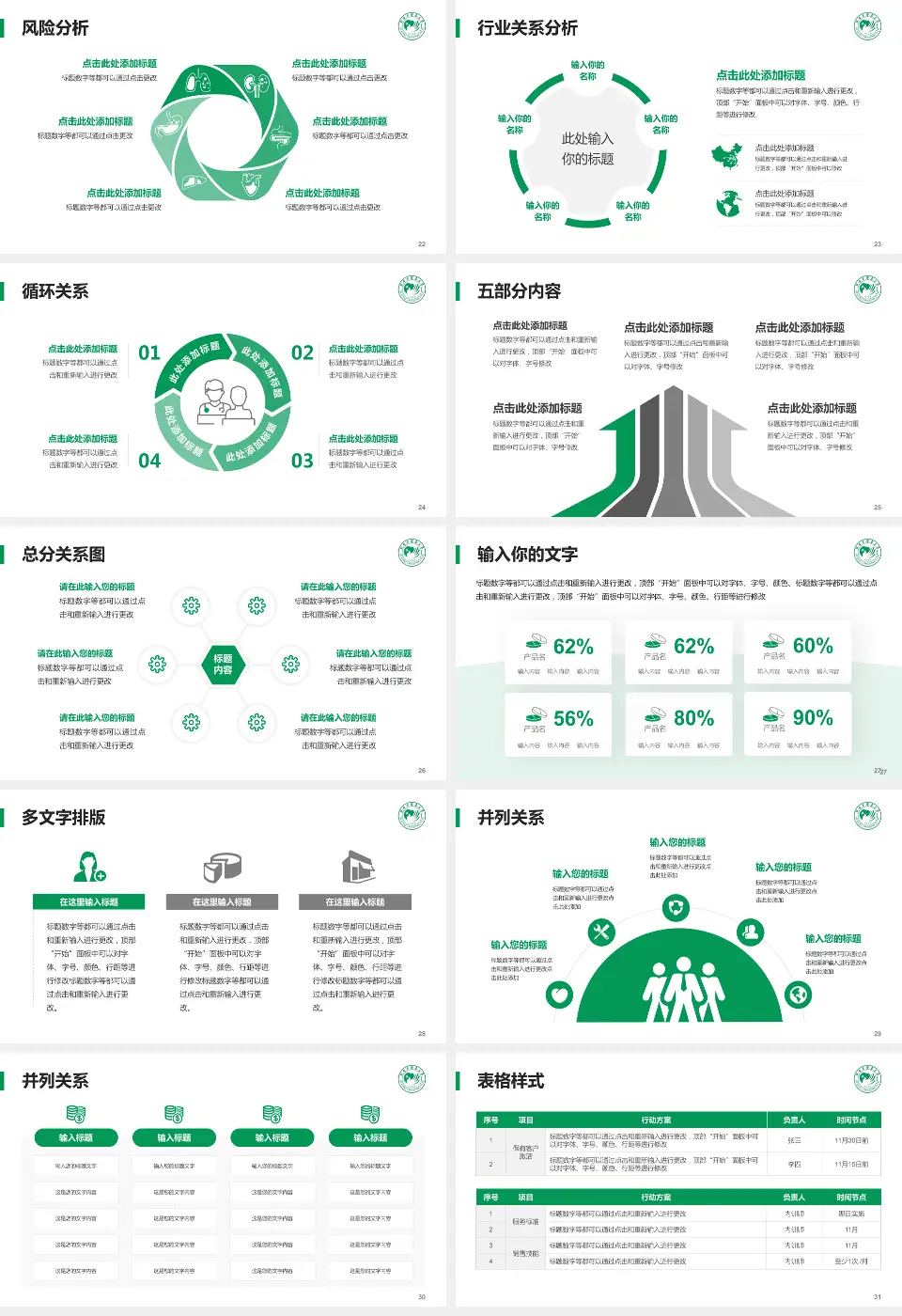 河南省肿瘤医院科室介绍与推广PPT模板16:9格式幻灯片预览图4