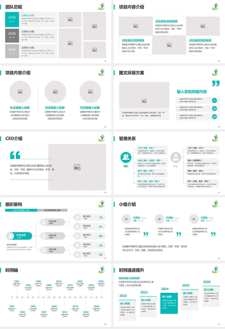 河南省儿童医院医院管理报告PPT模板16:9格式幻灯片预览图3