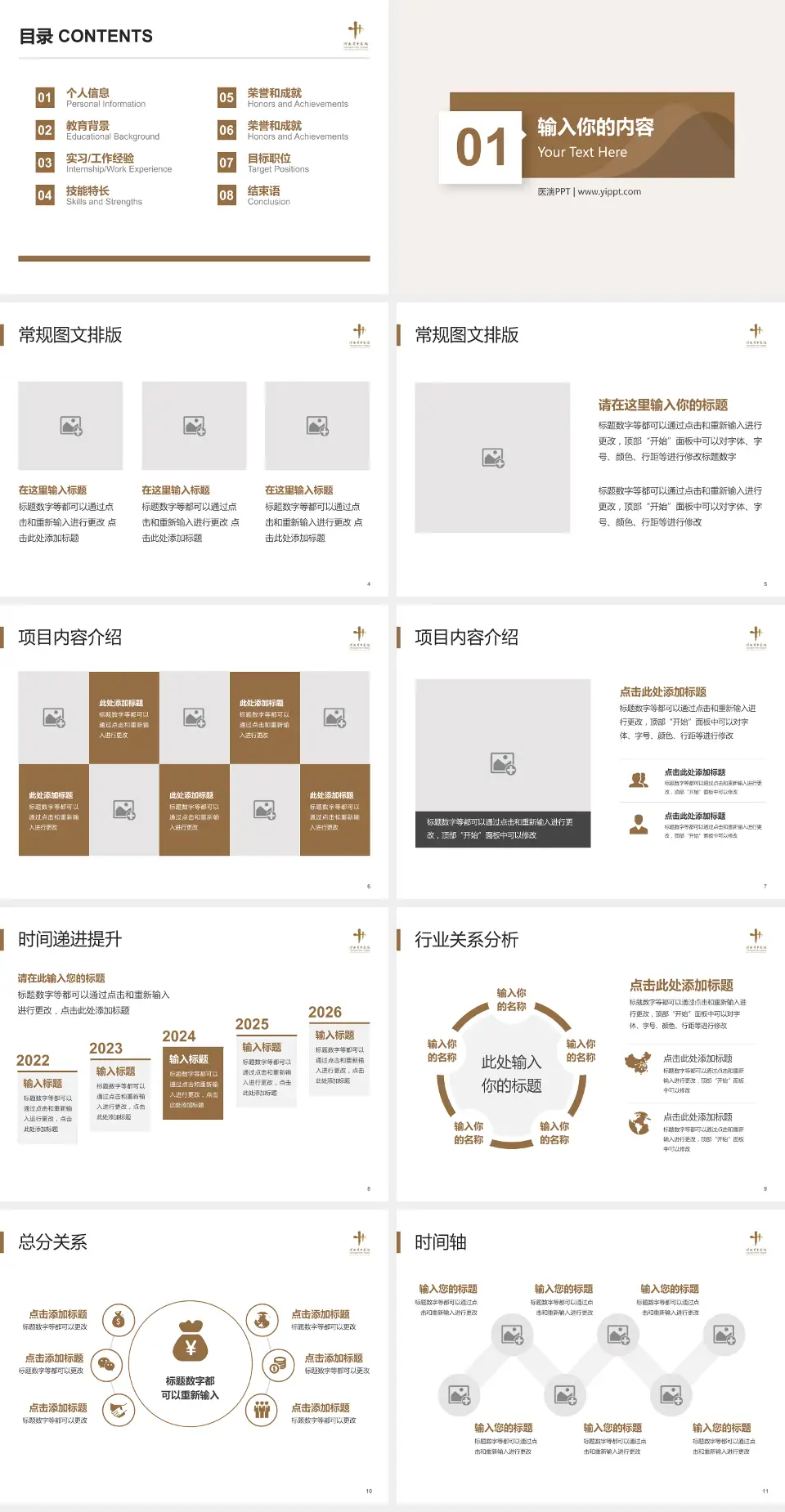 河南省中医院财务与预算报告PPT模板4:3格式幻灯片预览图2