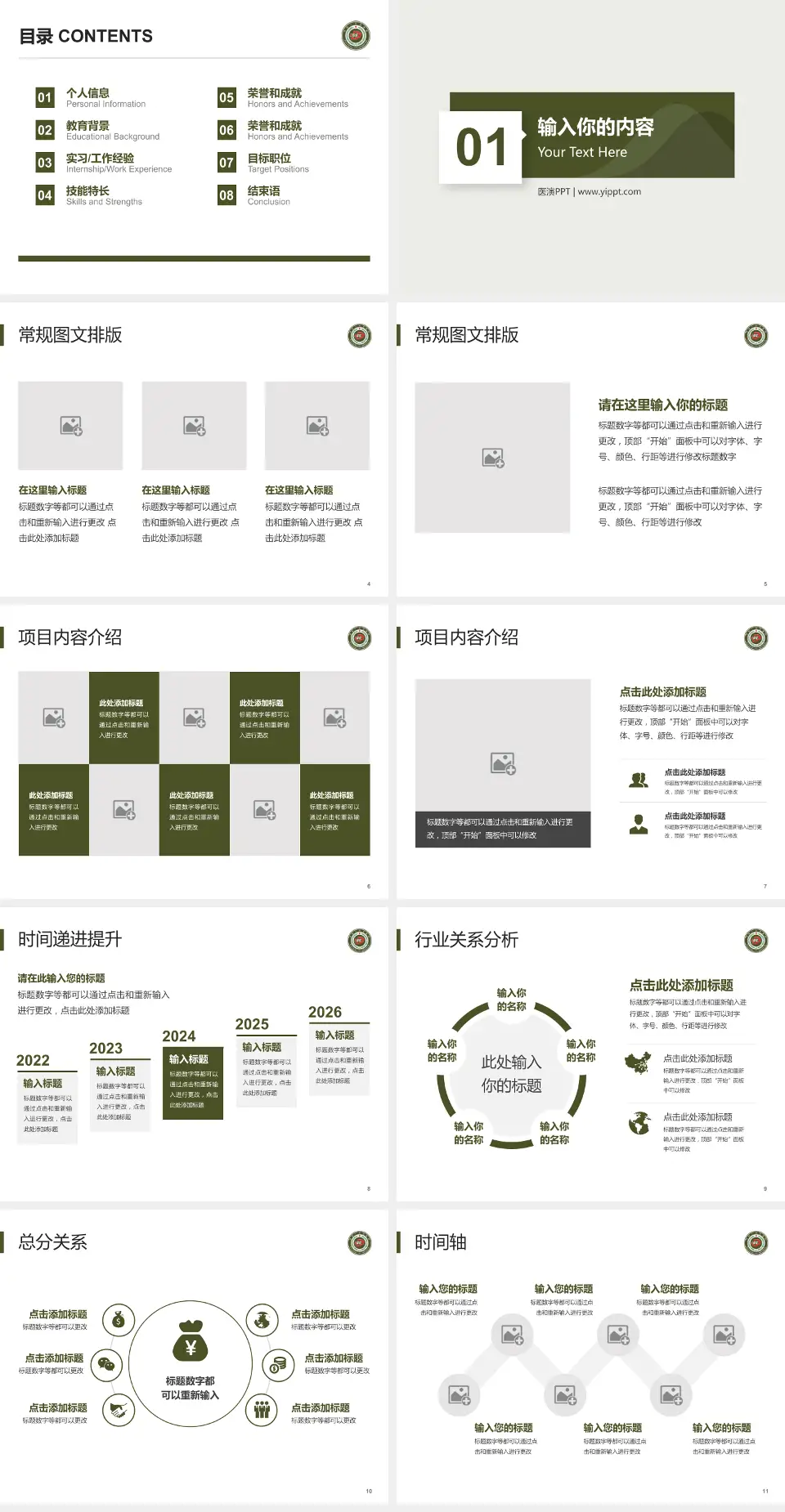 开封一五五医院新院区财务与预算报告PPT模板4:3格式幻灯片预览图2