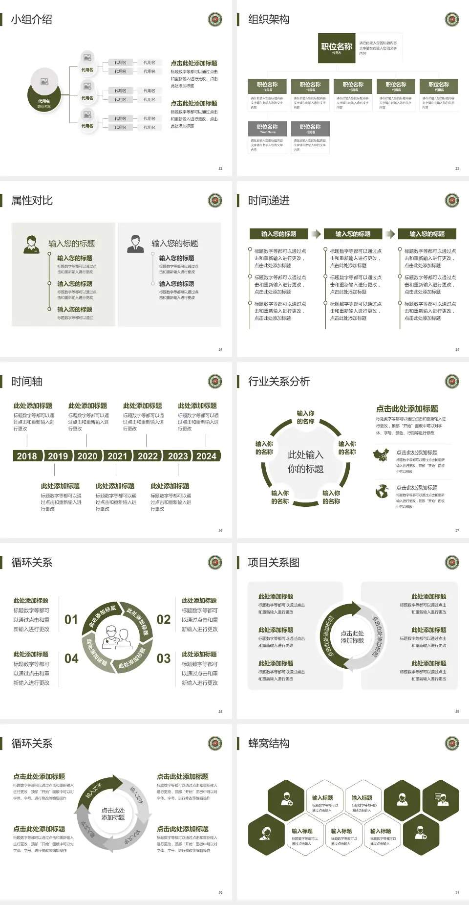 开封一五五医院品管圈PDCA演示专用PPT模板4:3格式幻灯片预览图4