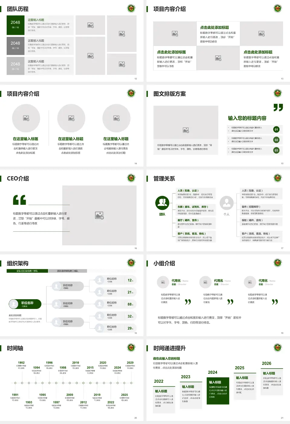 陆军第八十一集团军医院医院管理报告PPT模板16:9格式幻灯片预览图3