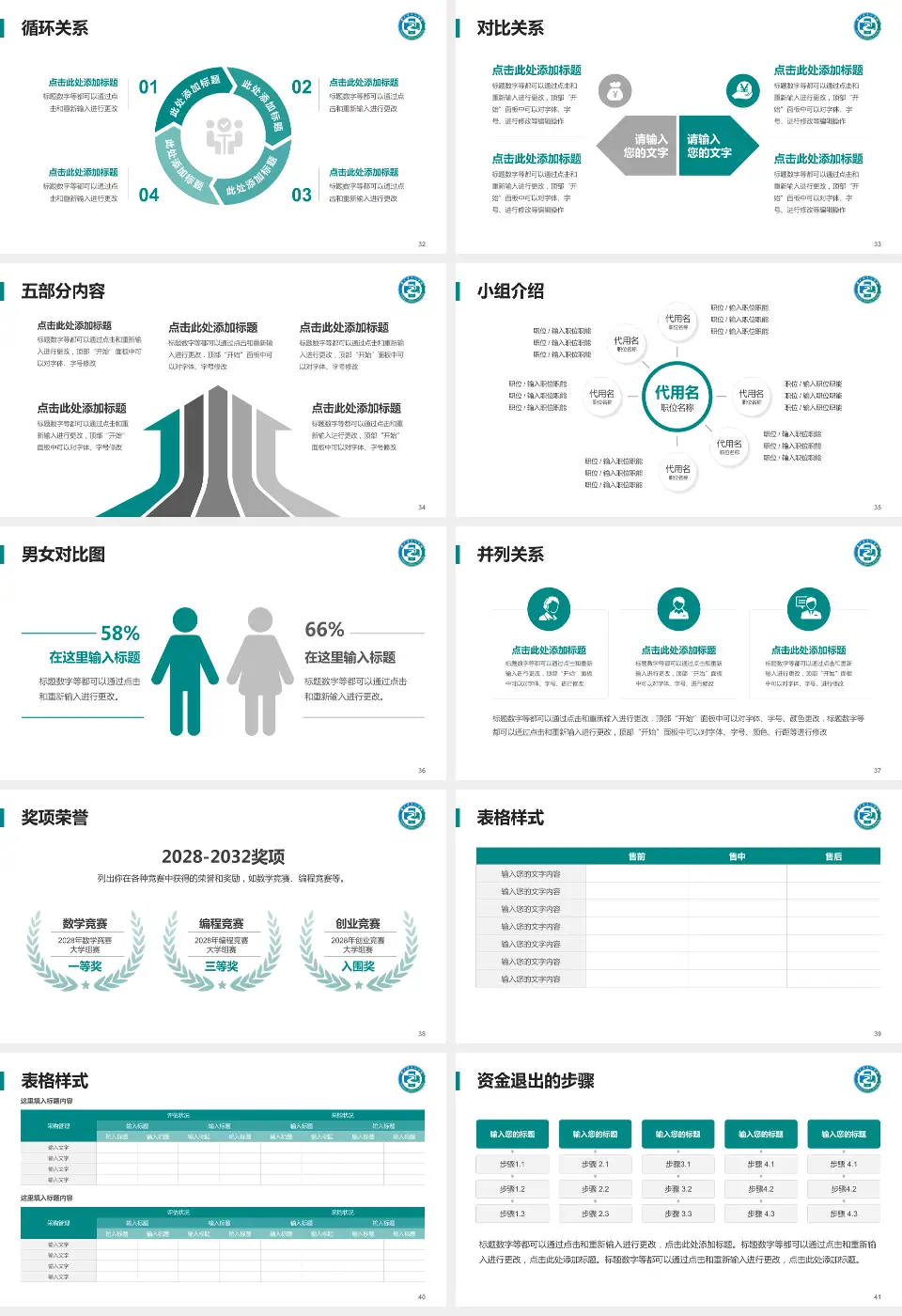 周口市中心医院文昌路院区医院简介/日常通用PPT模板16:9格式幻灯片预览图5