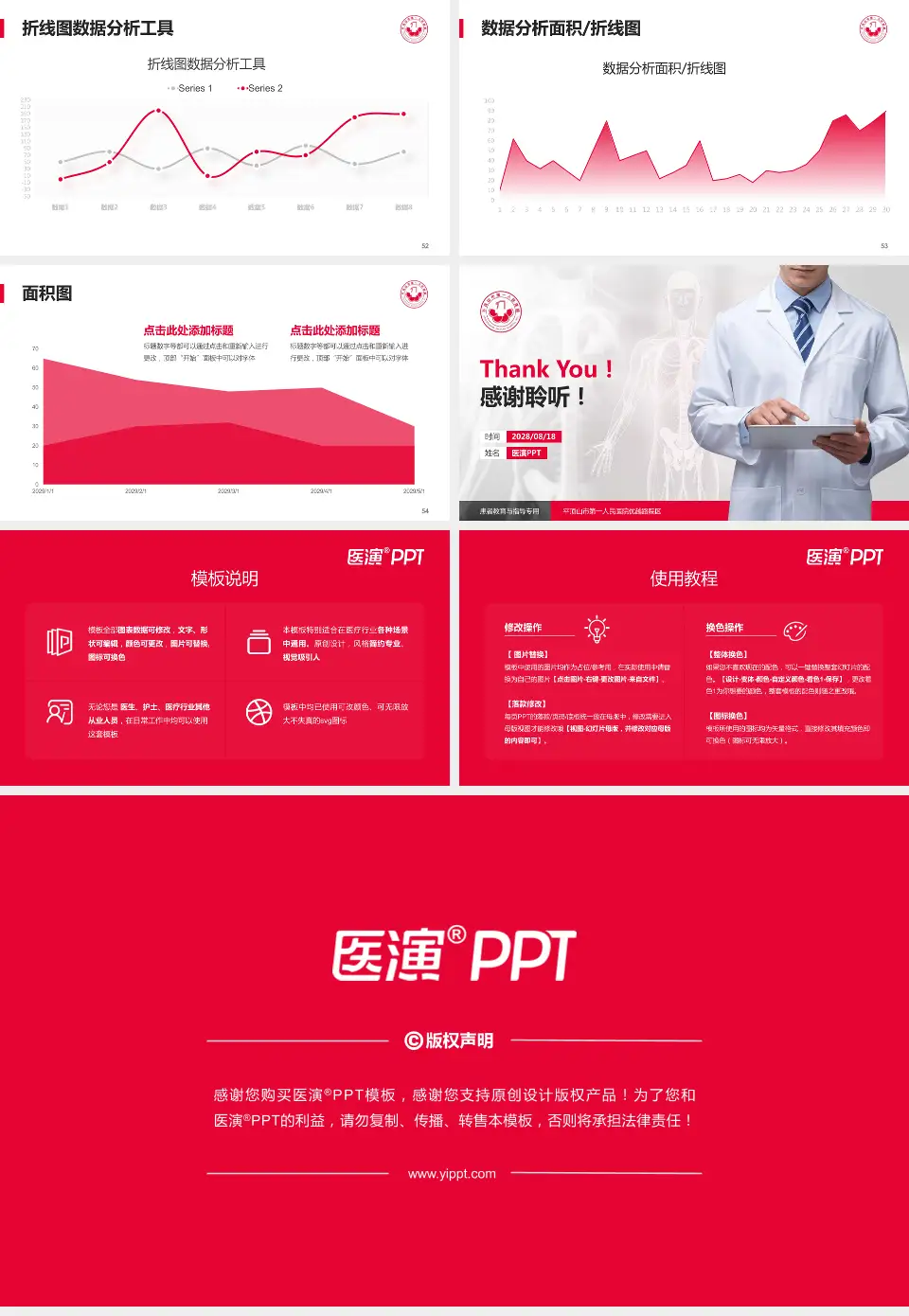 平顶山市第一人民医院优越路院区患者教育与指导PPT模板16:9格式幻灯片预览图7