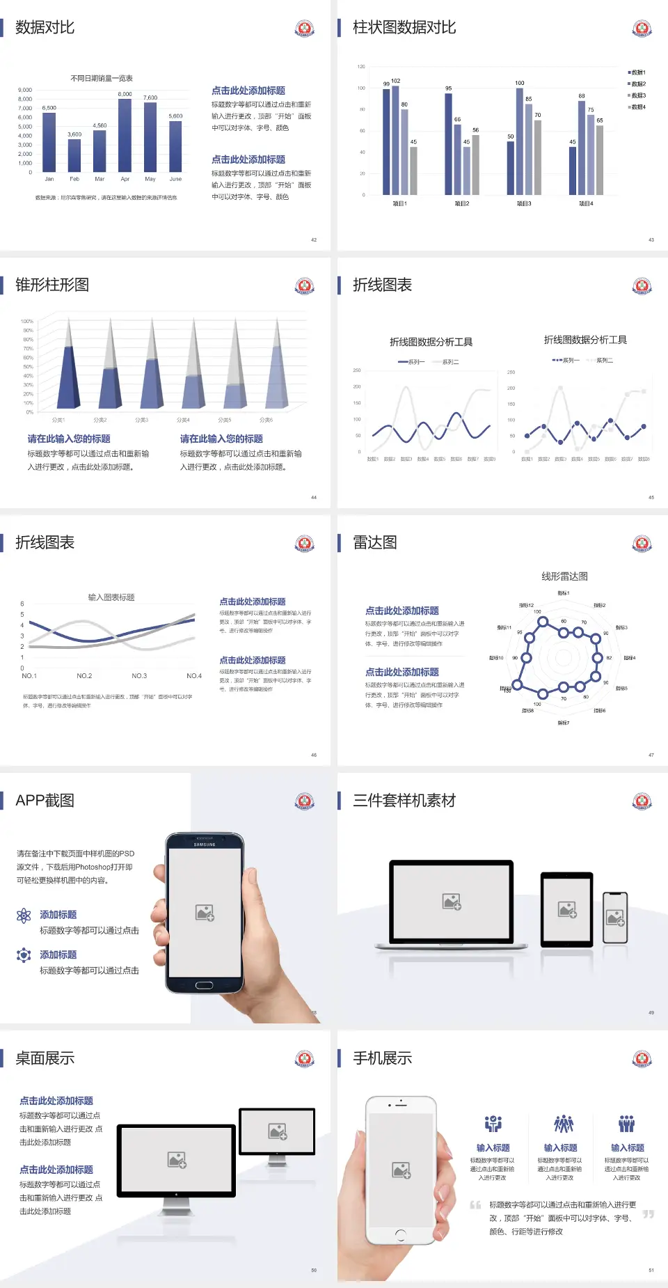 开封市人民医院医院管理报告PPT模板4:3格式幻灯片预览图6