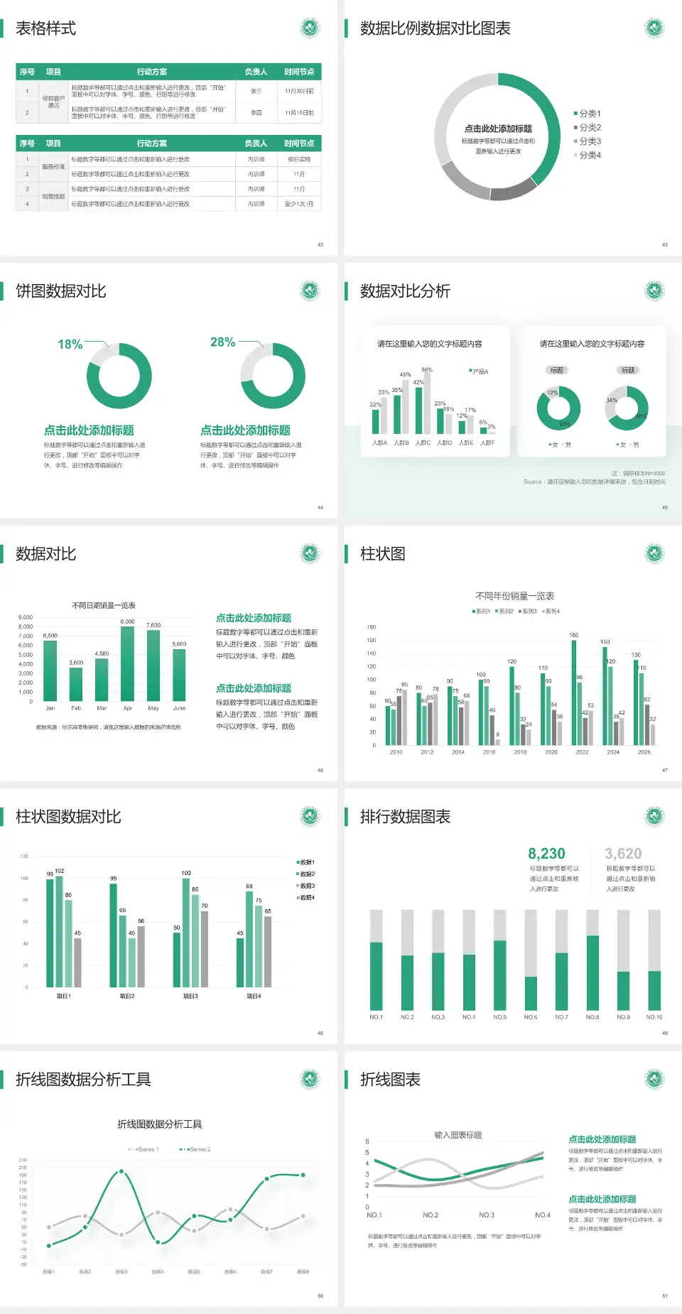 太康县人民医院医院简介/日常通用PPT模板4:3格式幻灯片预览图6