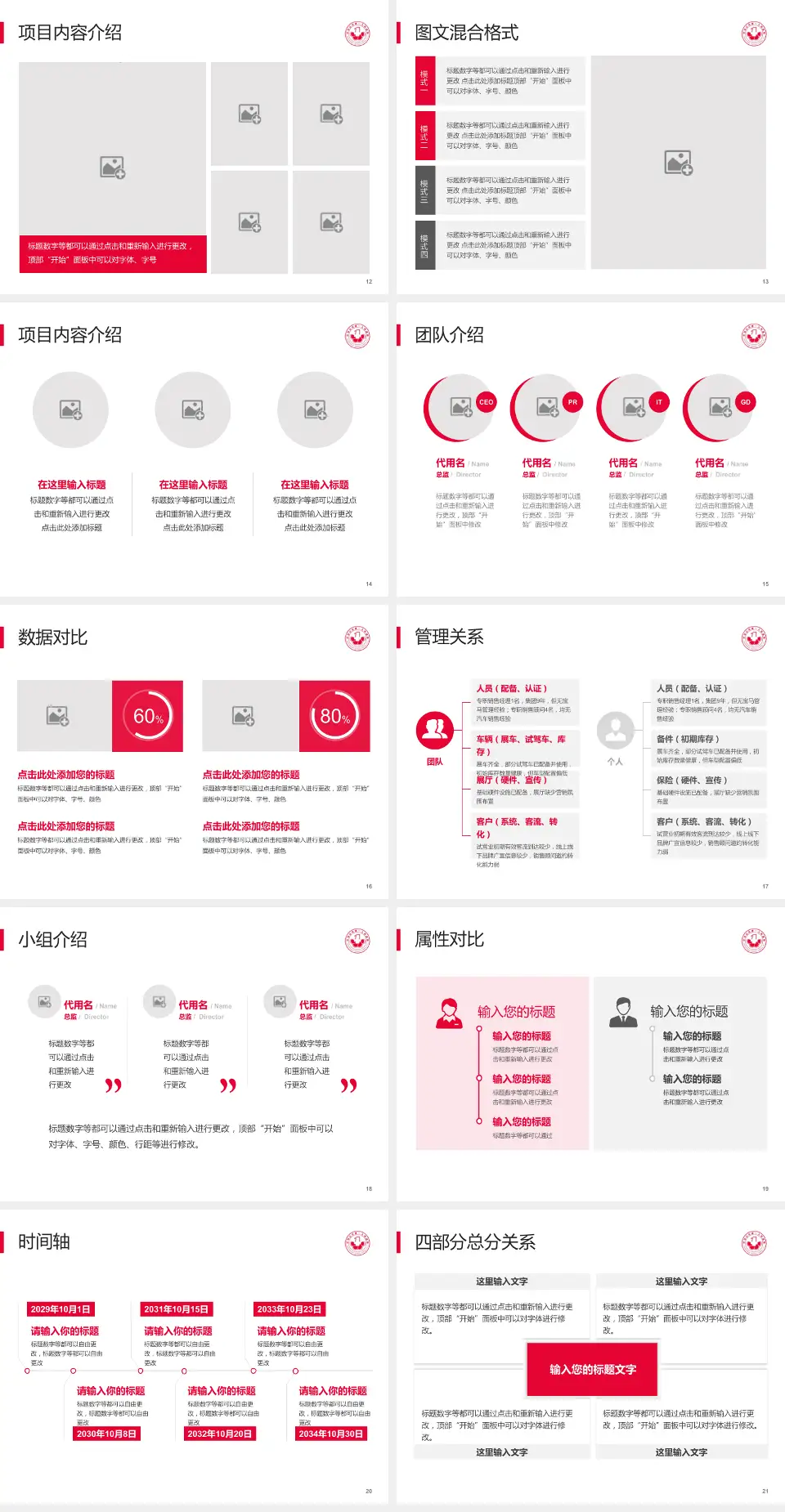 平顶山市第一人民医院优越路院区科室介绍与推广PPT模板4:3格式幻灯片预览图3