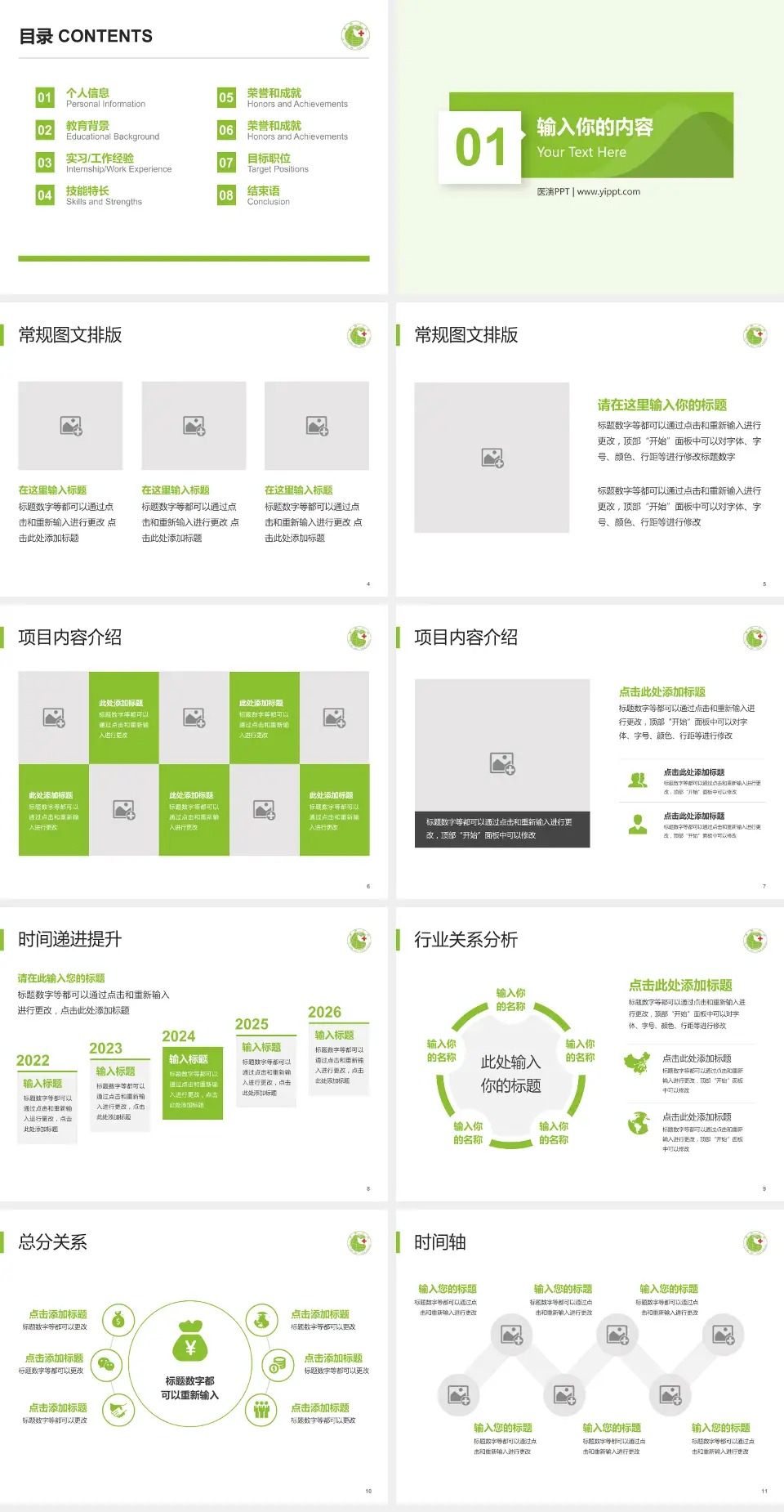 安阳市第六人民医院财务与预算报告PPT模板4:3格式幻灯片预览图2