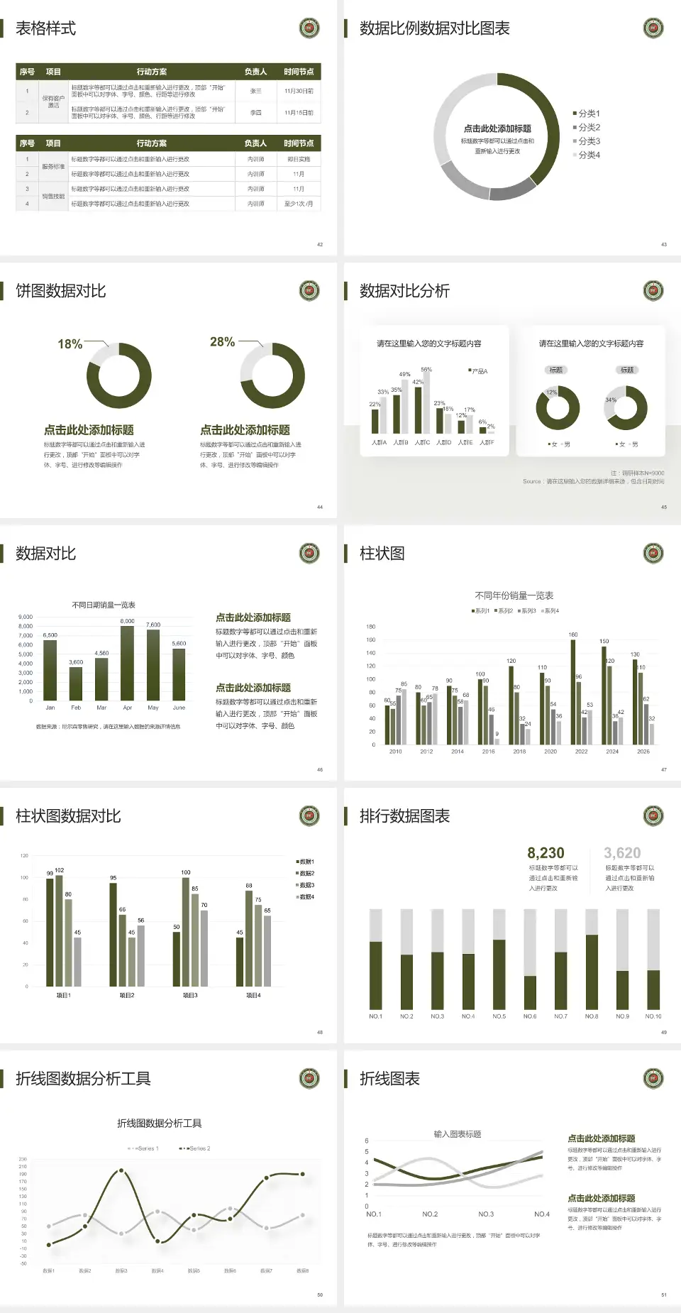 开封一五五医院新院区医院简介/日常通用PPT模板4:3格式幻灯片预览图6