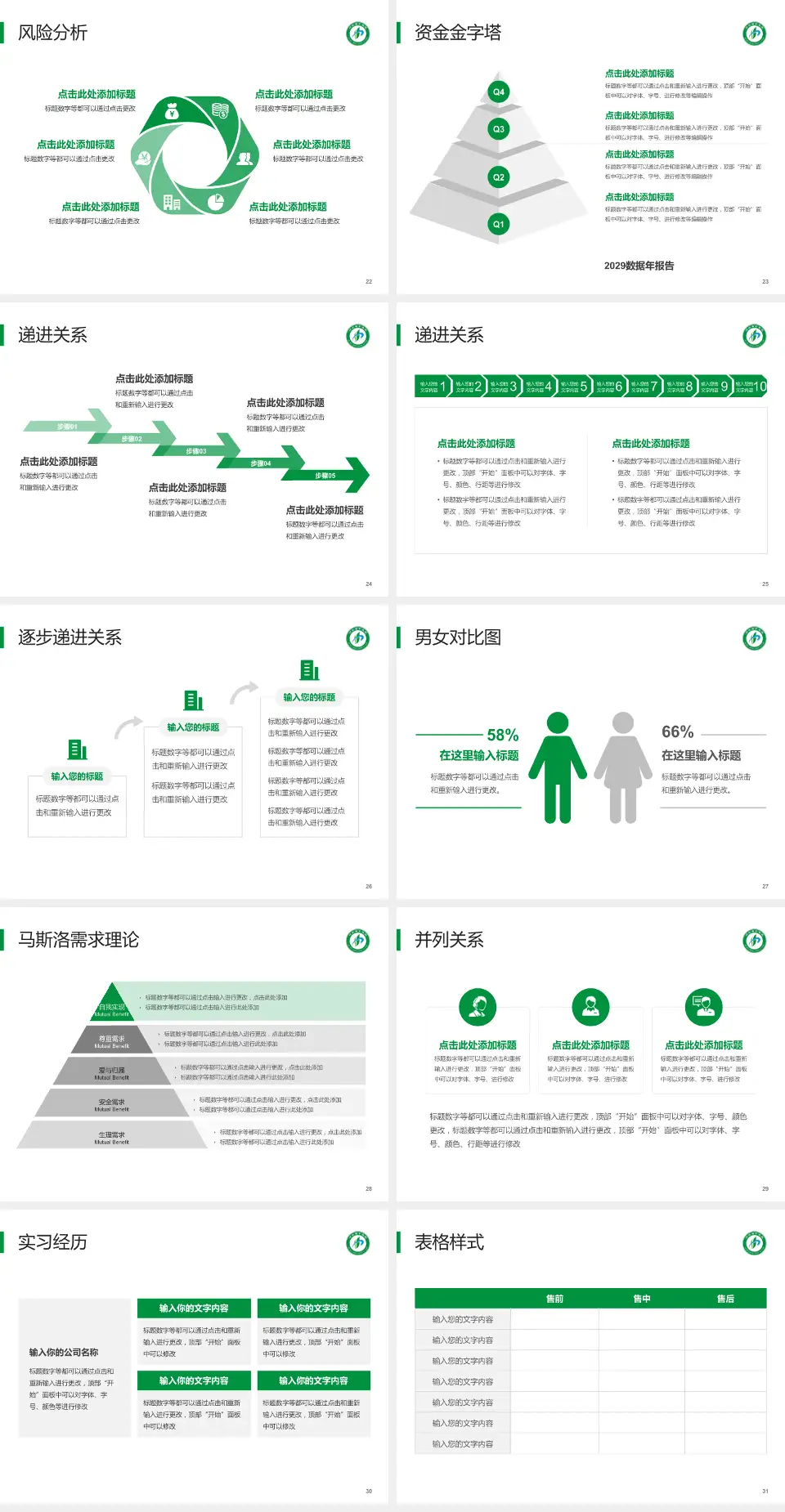 河北省中医院项目申请与汇报PPT模板4:3格式幻灯片预览图4