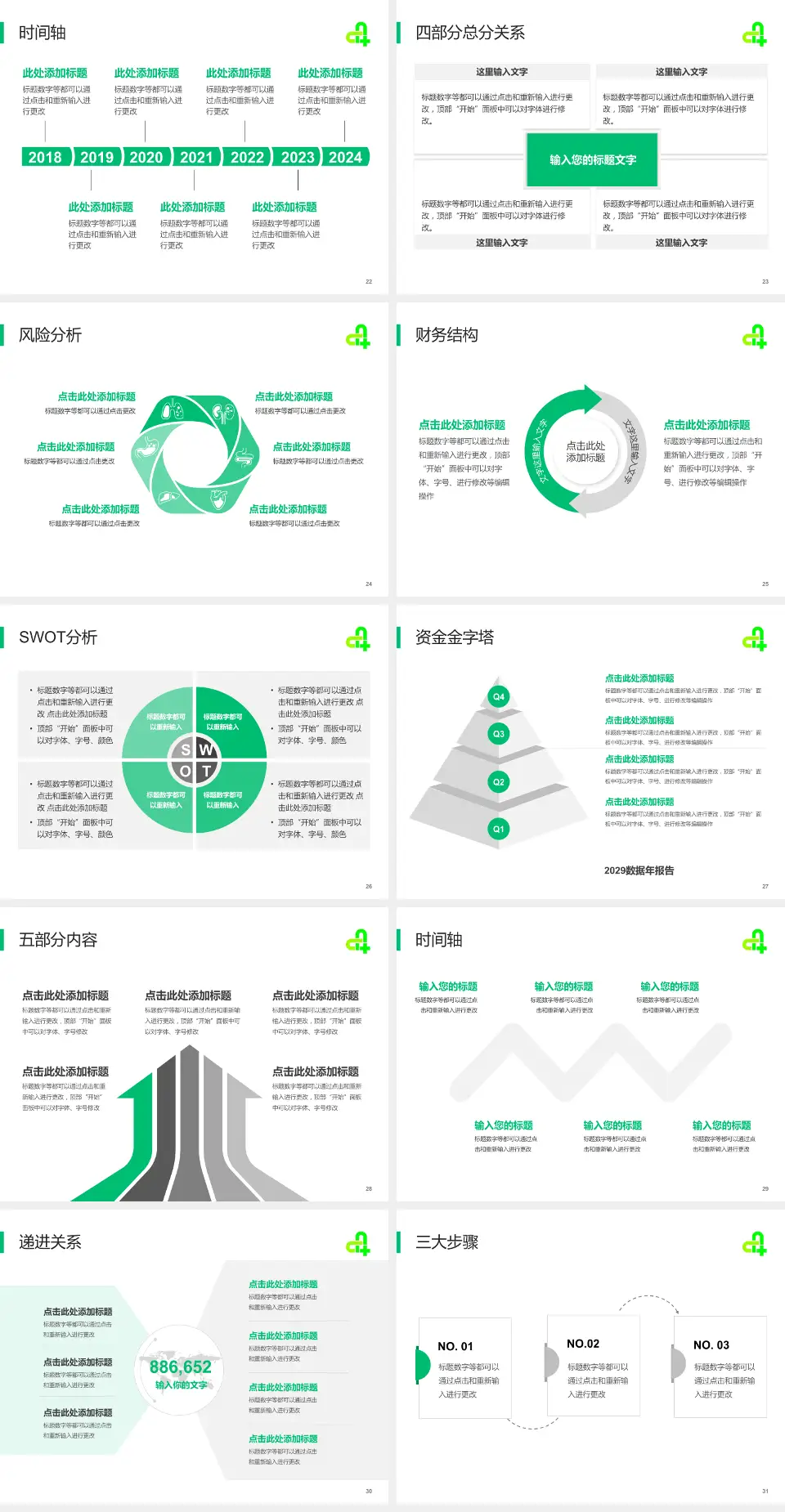 廊坊市第四人民医院主院区患者教育与指导PPT模板4:3格式幻灯片预览图4