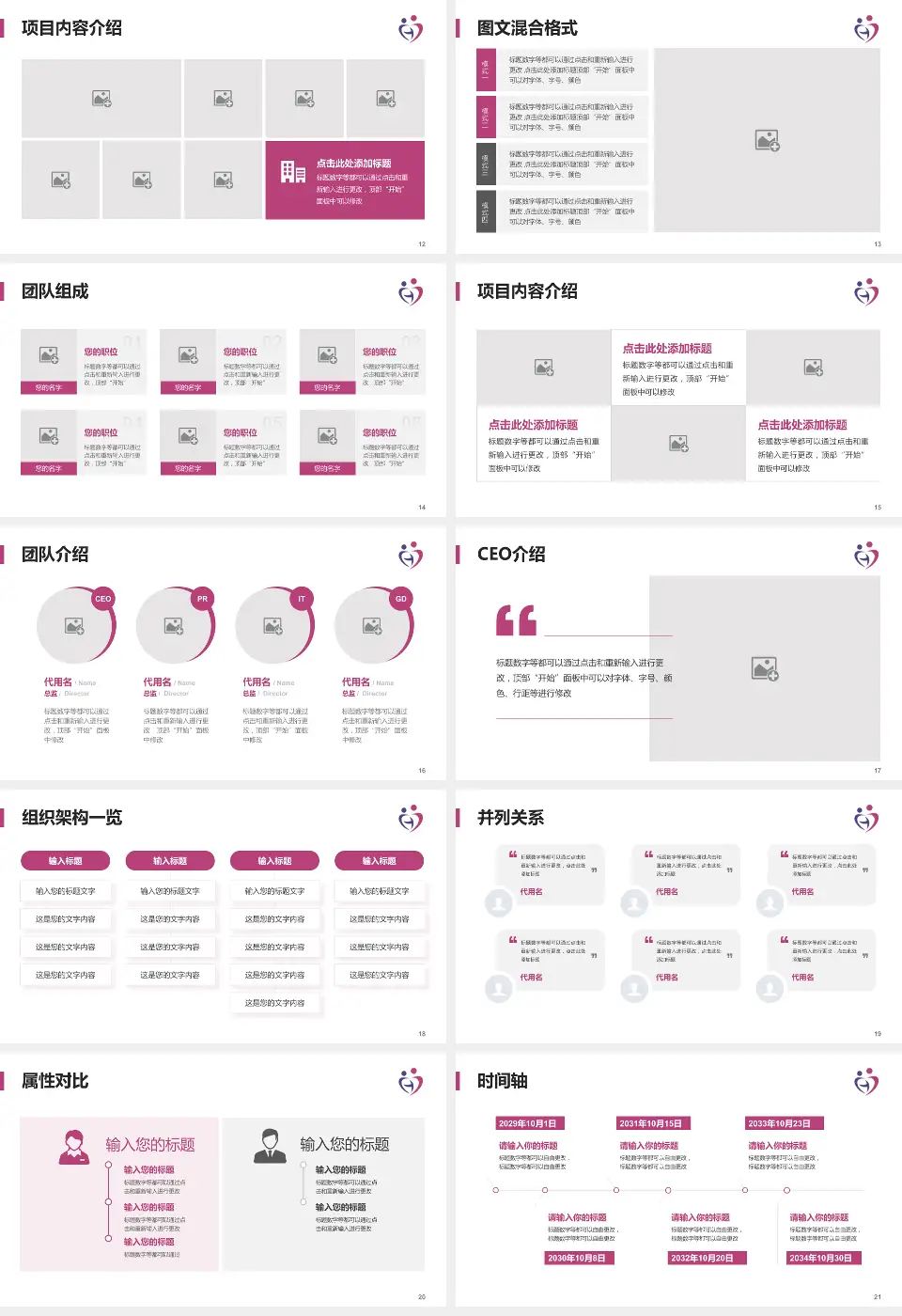 邯郸市妇幼保健院患者教育与指导PPT模板16:9格式幻灯片预览图3
