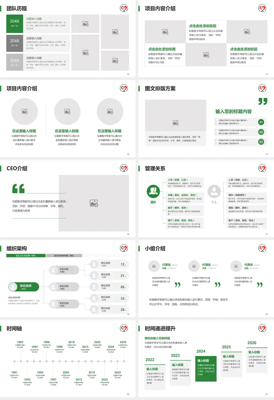 张家口市第一医院医院管理报告PPT模板16:9格式幻灯片预览图3
