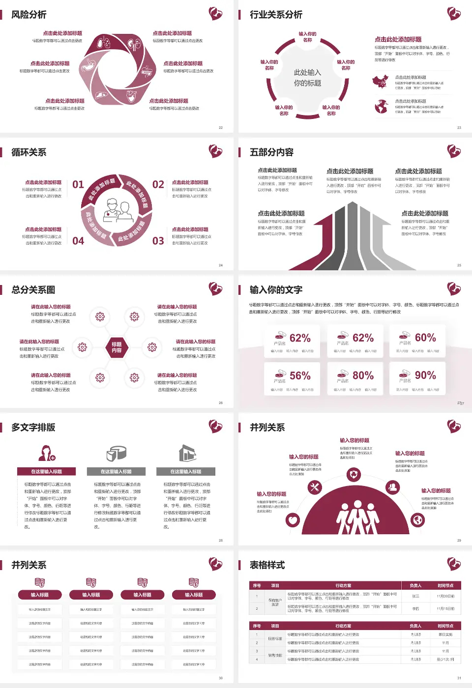 石家庄市第四医院谈固院区科室介绍与推广PPT模板16:9格式幻灯片预览图4