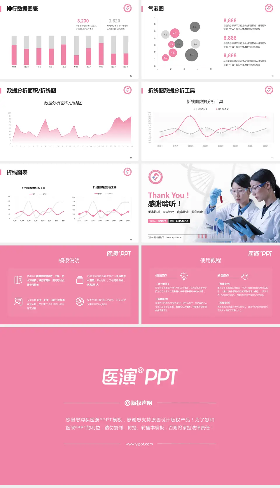 沧州市妇幼保健院科研成果展示PPT模板16:9格式幻灯片预览图6