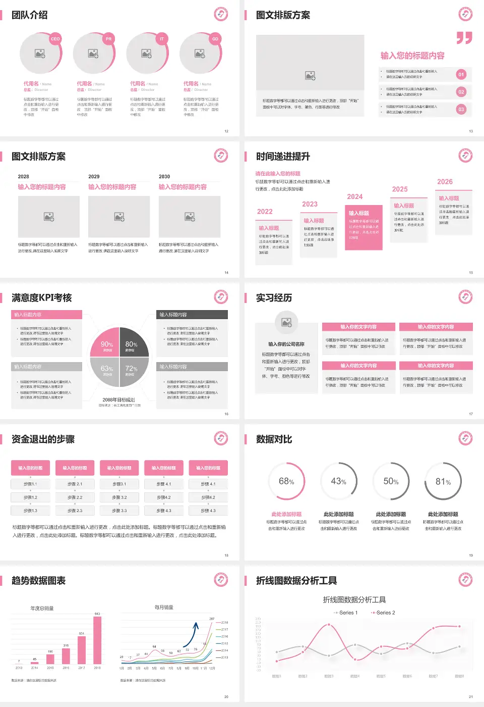 沧州市妇幼保健院培训与教育PPT模板16:9格式幻灯片预览图3