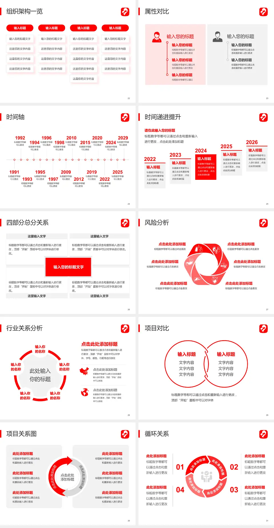 河北省妇幼保健中心医疗行业比赛专用PPT模板4:3格式幻灯片预览图4