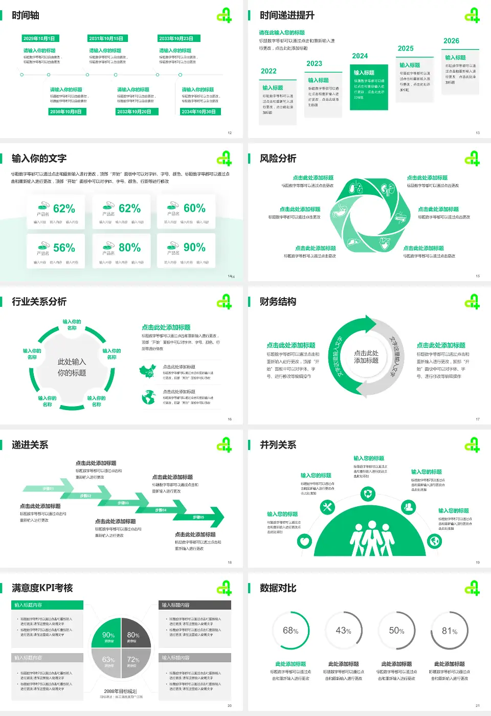 廊坊市第四人民医院东院区病例分享与讨论PPT模板16:9格式幻灯片预览图3