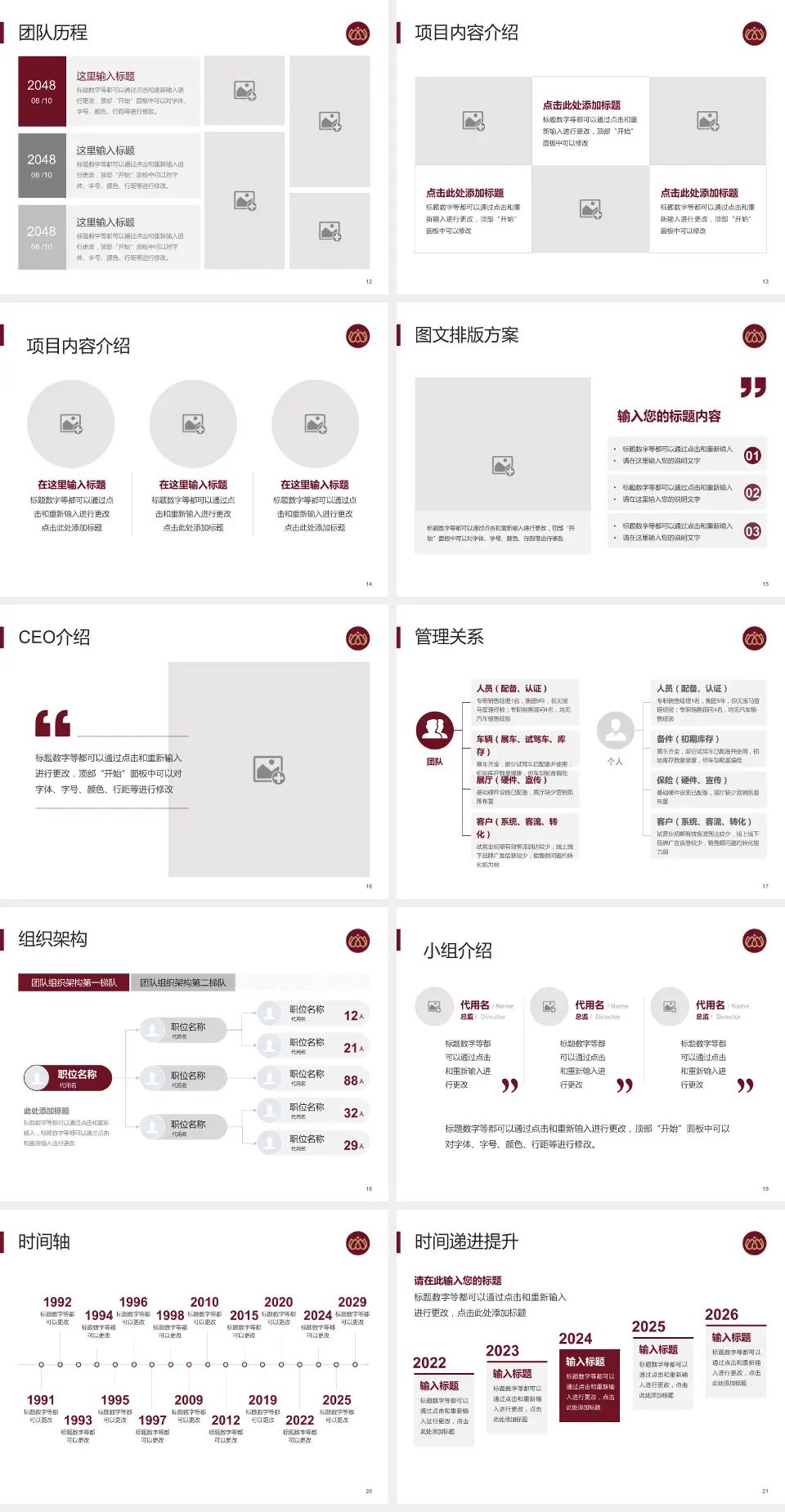 沧州市中心医院南院区医院管理报告PPT模板4:3格式幻灯片预览图3