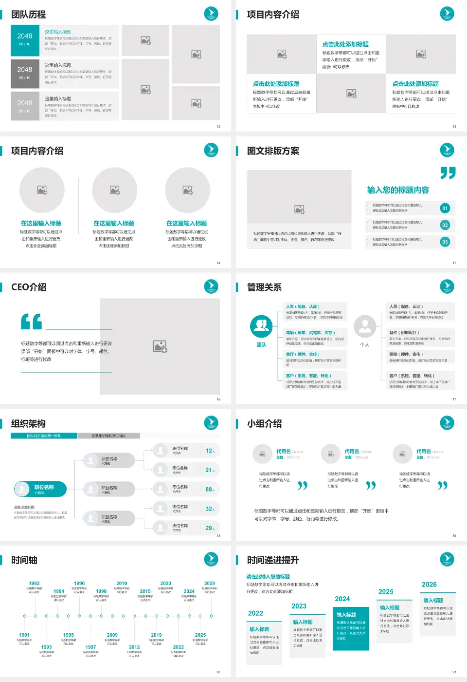 河北燕达医院医院管理报告PPT模板16:9格式幻灯片预览图3