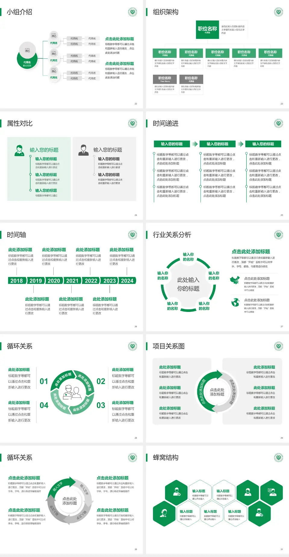 河北省第六人民医院品管圈PDCA演示专用PPT模板4:3格式幻灯片预览图4