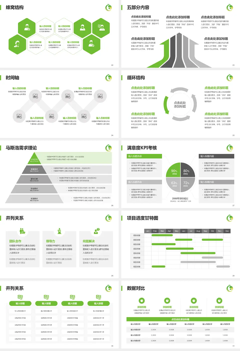 唐山市妇幼保健院医疗知识普及PPT模板16:9格式幻灯片预览图4