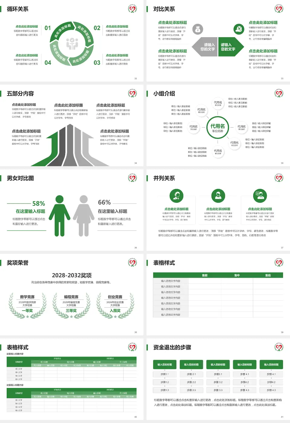 张家口市第一医院医院简介/日常通用PPT模板16:9格式幻灯片预览图5