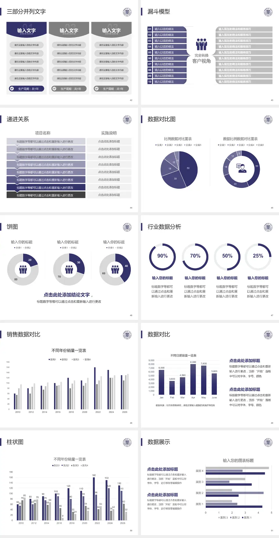 邯郸市第一医院患者教育与指导PPT模板4:3格式幻灯片预览图6