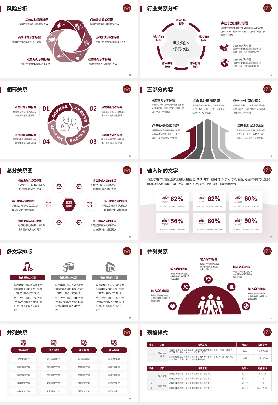 沧州市中心医院南院区科室介绍与推广PPT模板16:9格式幻灯片预览图4