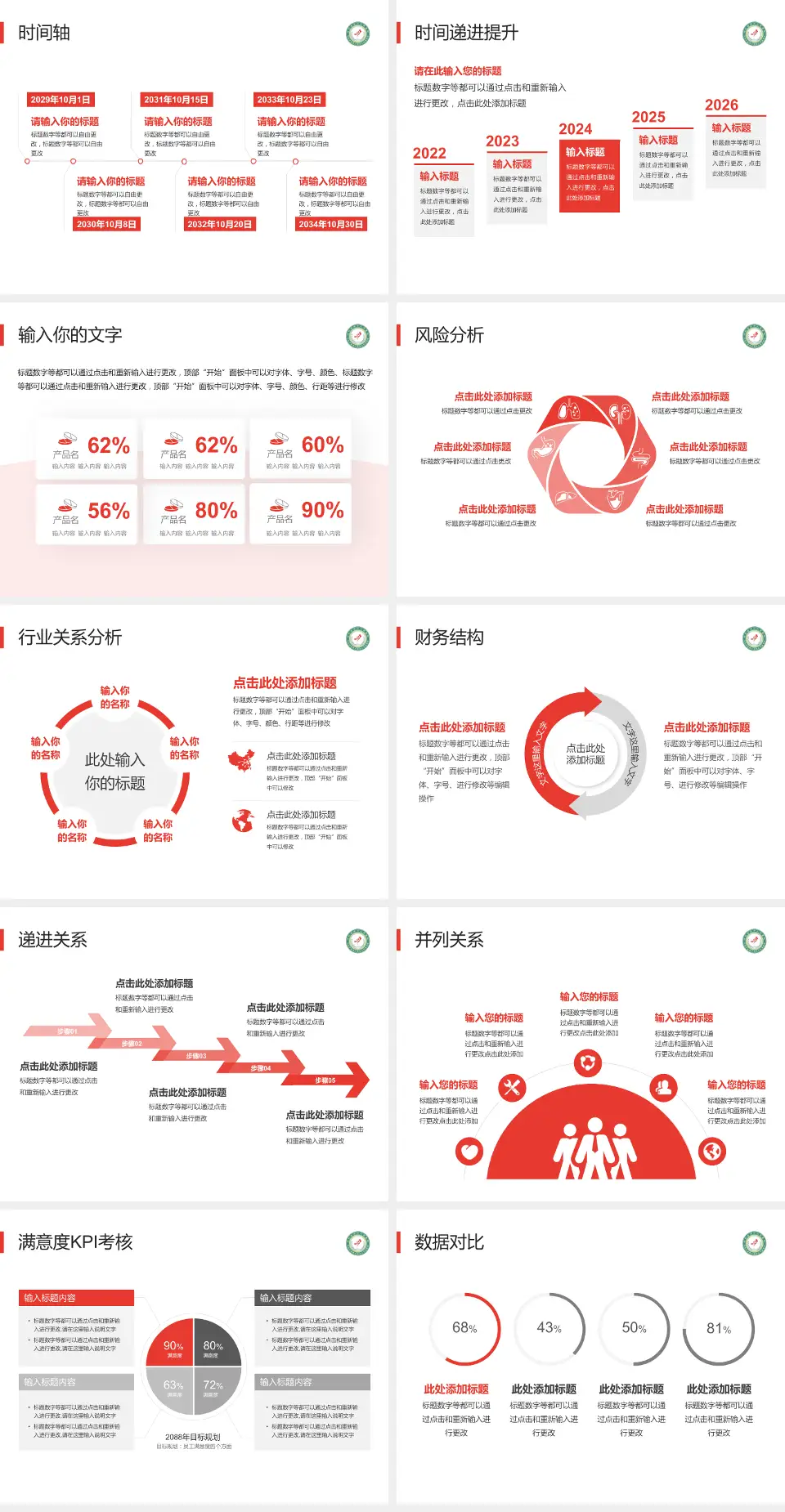 河北省第七人民医院病例分享与讨论PPT模板4:3格式幻灯片预览图3