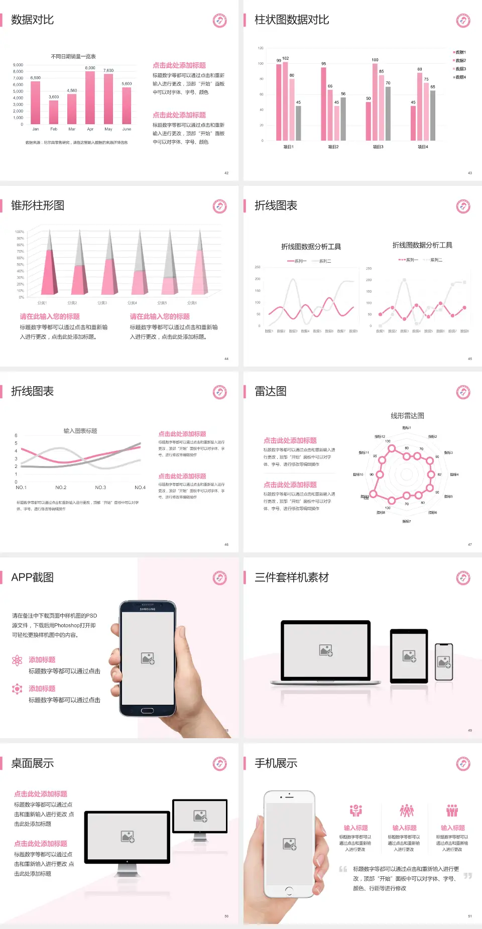 沧州市妇幼保健院医院管理报告PPT模板4:3格式幻灯片预览图6