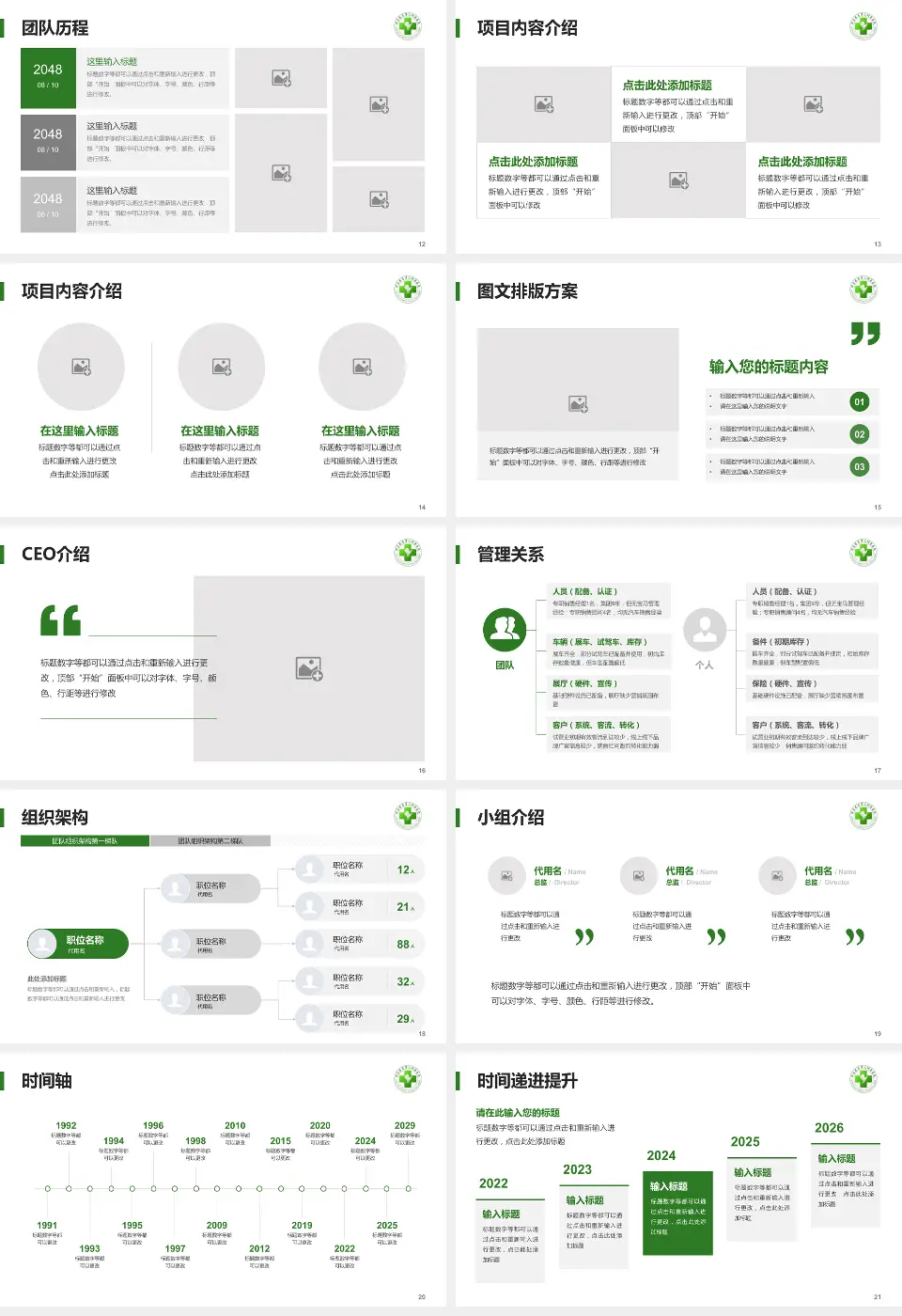 邢台医专第二附属医院医院管理报告PPT模板16:9格式幻灯片预览图3