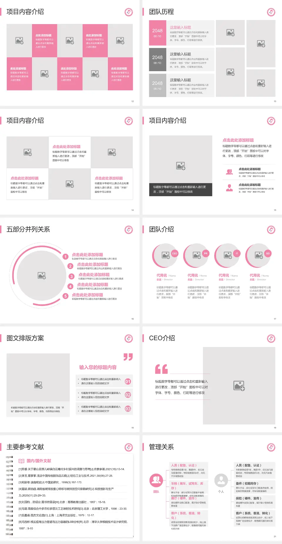 沧州市妇幼保健院医疗行业比赛专用PPT模板4:3格式幻灯片预览图3