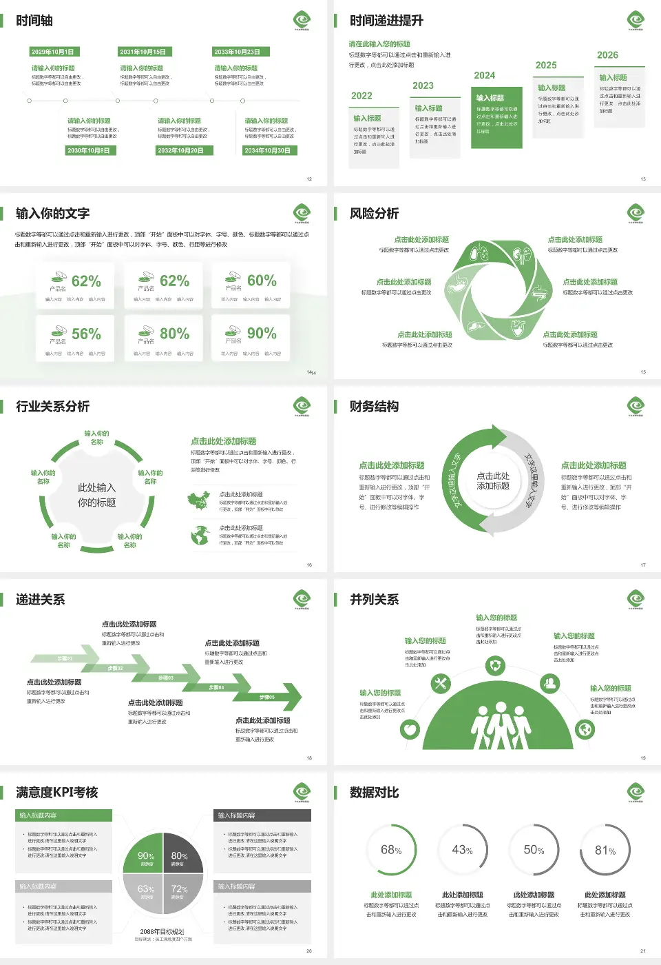河北省眼科医院病例分享与讨论PPT模板16:9格式幻灯片预览图3