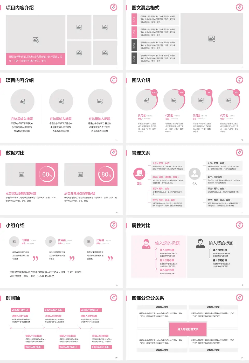 沧州市妇幼保健院科室介绍与推广PPT模板16:9格式幻灯片预览图3