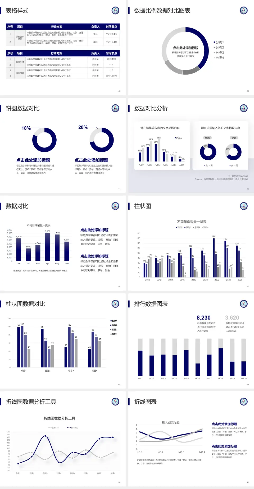 河北北方学院附属第一医院医院简介/日常通用PPT模板4:3格式幻灯片预览图6
