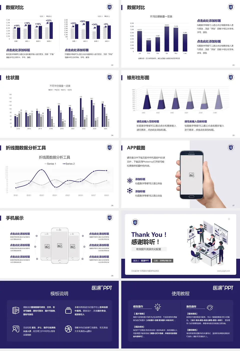 河北省沧州中西医结合医院青县院区财务与预算报告PPT模板16:9格式幻灯片预览图4
