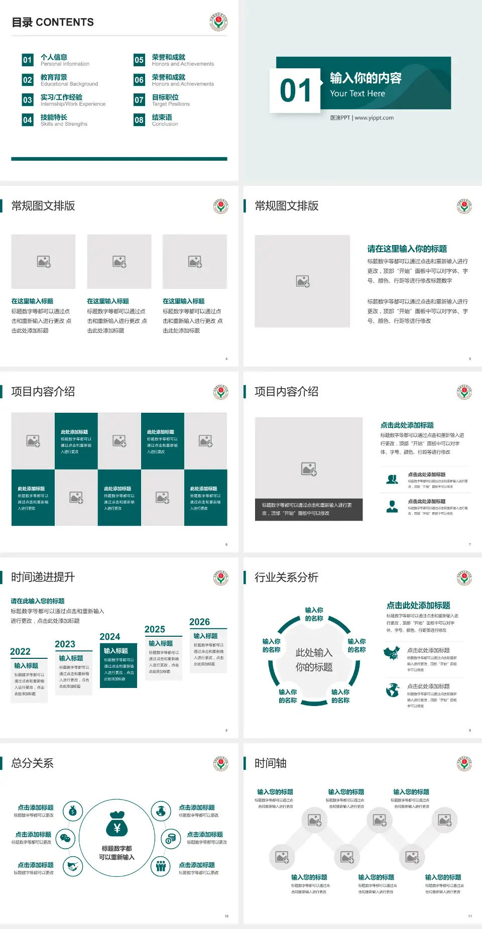 衡水市人民医院（哈励逊国际和平医院）财务与预算报告PPT模板4:3格式幻灯片预览图2