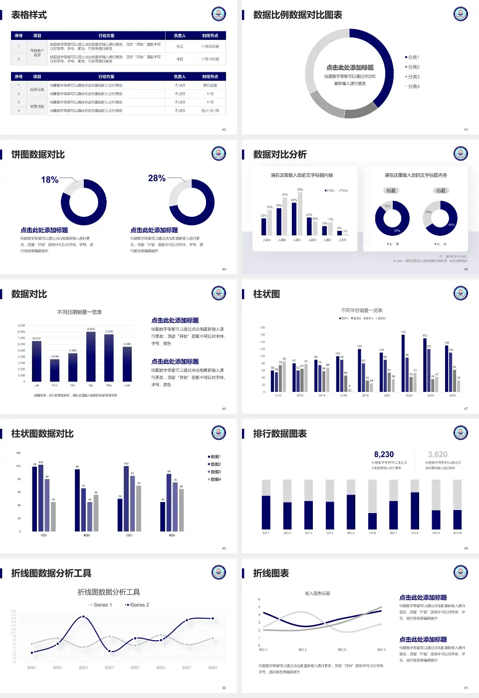 河北北方学院附属第一医院医院简介/日常通用PPT模板16:9格式幻灯片预览图6